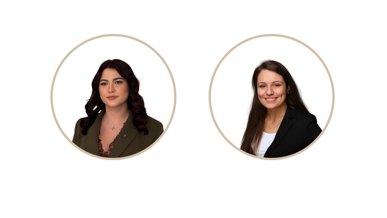 Milica Trišić i Valentina Latinović